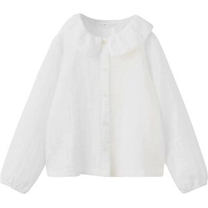 Mango Blouse With Peter Pan Collar 12-18M White 12-18M Mango Blouse With Peter Pan Collar 12-18M White 12-18M