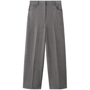 Mango Mid-Rise Suit Trousers 40 Grey 40 Mango Mid-Rise Suit Trousers 40 Grey 40