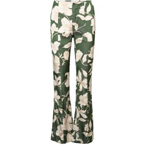 Mango Flared Floral-Print Trousers 34 Green 34 Mango Flared Floral-Print Trousers 34 Green 34