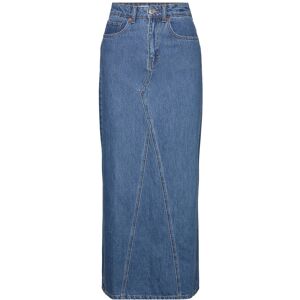Mango Long Denim Skirt XXS Blue XXS Mango Long Denim Skirt XXS Blue XXS