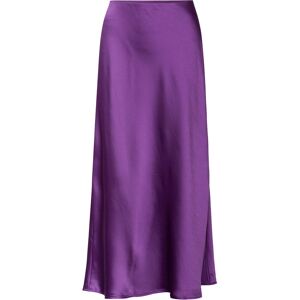 Mango Midi Satin Skirt XS Purple XS Mango Midi Satin Skirt XS Purple XS