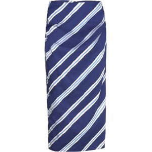 Mango Slit Striped Skirt 40 Navy 40 Mango Slit Striped Skirt 40 Navy 40