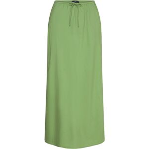 Mango Long Skirt With Adjustable Bow XS Green XS Mango Long Skirt With Adjustable Bow XS Green XS