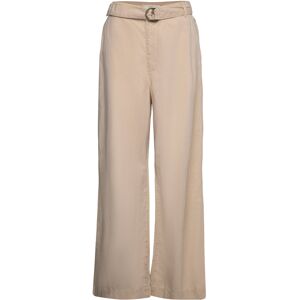 Mango Flowy Wideleg Trousers With Belt XS Beige XS Mango Flowy Wideleg Trousers With Belt XS Beige XS
