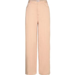 Mango Flowy Straight-Fit Trousers 36 Beige 36 Mango Flowy Straight-Fit Trousers 36 Beige 36