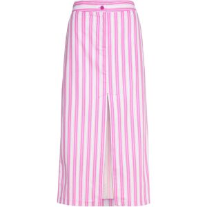 Mango Slit Striped Skirt 34 Pink 34 Mango Slit Striped Skirt 34 Pink 34