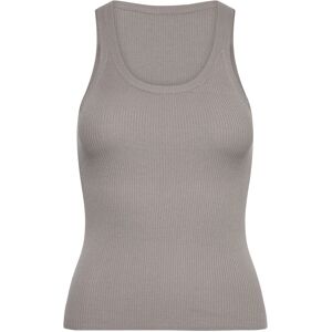 Mango Knit Strap Top S Grey S Mango Knit Strap Top S Grey S