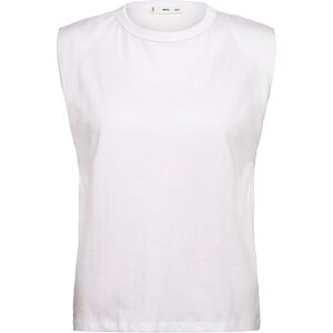 Mango Short-Sleeved Cotton T-Shirt XS White XS Mango Short-Sleeved Cotton T-Shirt XS White XS