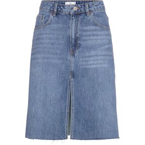 Mango Midi Denim Skirt XS Blue XS Mango Midi Denim Skirt XS Blue XS