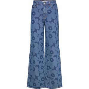 Marimekko Maridenim Wide Unikko L 30 x 34 Blue 30 x 34 Marimekko Maridenim Wide Unikko L 30 x 34 Blue 30 x 34