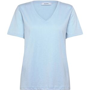 Minus Leti V-Hals T-Shirt XS Blue XS Minus Leti V-Hals T-Shirt XS Blue XS