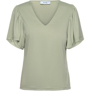 Minus Msrianne V-Neck T-Shirt S Green S Minus Msrianne V-Neck T-Shirt S Green S