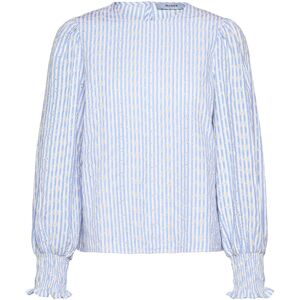 Minus Msbessima Blouse 40 Blue 40 Minus Msbessima Blouse 40 Blue 40
