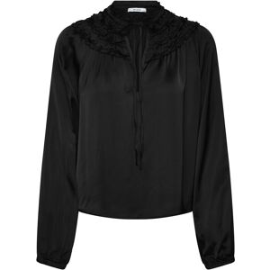 Minus Msannasofie Blouse 36 Black 36 Minus Msannasofie Blouse 36 Black 36