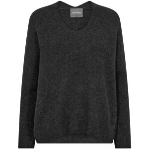 MOS MOSH Mmthora V-Neck Knit XS Black XS MOS MOSH Mmthora V-Neck Knit XS Black XS