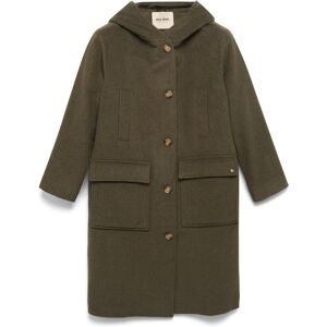 MOS MOSH Mmkenya Hoodie Wool Coat XL Khaki XL MOS MOSH Mmkenya Hoodie Wool Coat XL Khaki XL