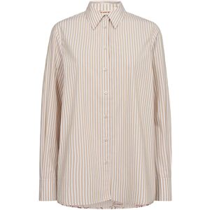 MOS MOSH Mmelinda Leafy Stripe Shirt XS Blue XS MOS MOSH Mmelinda Leafy Stripe Shirt XS Blue XS