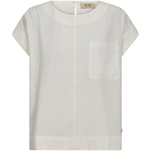 MOS MOSH Mmelena Alexis Blouse 34 White 34 MOS MOSH Mmelena Alexis Blouse 34 White 34