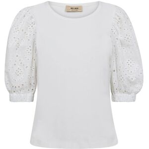 MOS MOSH Mmpuffy O-Ss Tee XS White XS MOS MOSH Mmpuffy O-Ss Tee XS White XS