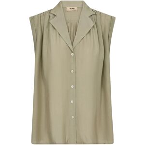 MOS MOSH Mmzuno Sl Blouse M Khaki M MOS MOSH Mmzuno Sl Blouse M Khaki M