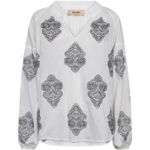 MOS MOSH Mmashi Voila Blouse L White L MOS MOSH Mmashi Voila Blouse L White L