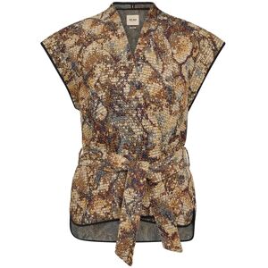 MOS MOSH Mmoz Wired Vest S Brown S MOS MOSH Mmoz Wired Vest S Brown S