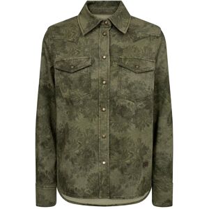 MOS MOSH Mmchristy Print Shirt L Green L MOS MOSH Mmchristy Print Shirt L Green L