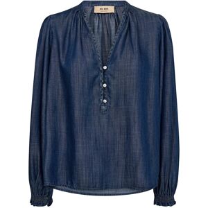 MOS MOSH Mmtazzin Dow Blouse M Blue M MOS MOSH Mmtazzin Dow Blouse M Blue M