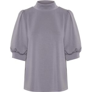 Essential Foods 21 The Puff Blouse XS Grey XS Essential Foods 21 The Puff Blouse XS Grey XS