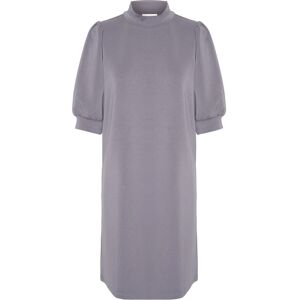 Essential Foods Ellemw Puff Dress S Grey S Essential Foods Ellemw Puff Dress S Grey S