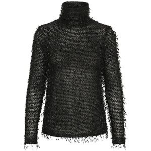 Essential Foods Sinomw Rollneck Blouse XS Black XS Essential Foods Sinomw Rollneck Blouse XS Black XS