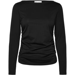 Essential Foods Leamw Blouse XS Black XS Essential Foods Leamw Blouse XS Black XS
