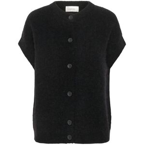Essential Foods Sivamw Os Knit Cardigan S Black S Essential Foods Sivamw Os Knit Cardigan S Black S
