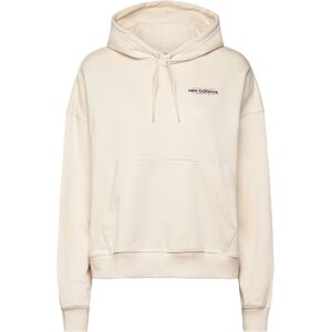 New Balance Multi Color Logo Hoodie M Cream M New Balance Multi Color Logo Hoodie M Cream M