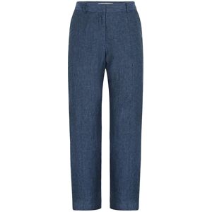 Newhouse Amanda Linen Trousers 38 Blue 38 Newhouse Amanda Linen Trousers 38 Blue 38