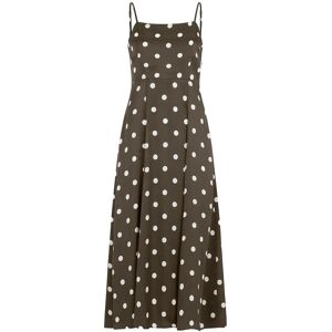 Newhouse Beau Dot Dress 40 Brown 40 Newhouse Beau Dot Dress 40 Brown 40