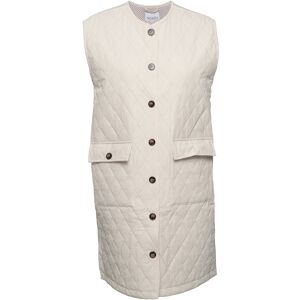 Noella Jane Quilt Waistcoat XS White XS Noella Jane Quilt Waistcoat XS White XS