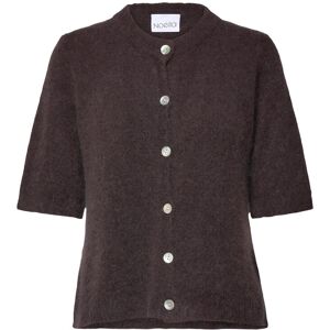 Noella Kae Ss Knit Cardigan L/XL Brown L/XL Noella Kae Ss Knit Cardigan L/XL Brown L/XL