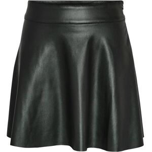 NOISY MAY Nmandy Coated Hw Flared Skirt Noos M Black M NOISY MAY Nmandy Coated Hw Flared Skirt Noos M Black M