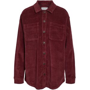 NOISY MAY Nmcord Alva L/S Shacket Noos XS Burgundy XS NOISY MAY Nmcord Alva L/S Shacket Noos XS Burgundy XS
