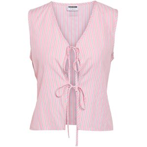 NOISY MAY Nmfrida S/L Tie Vest Wvn L Pink L NOISY MAY Nmfrida S/L Tie Vest Wvn L Pink L