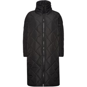 NORR Alma Slit Quilted Jacket 36 Black 36 NORR Alma Slit Quilted Jacket 36 Black 36