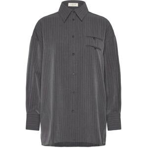 NORR Neo Pinstripe Shirt 36 Grey 36 NORR Neo Pinstripe Shirt 36 Grey 36