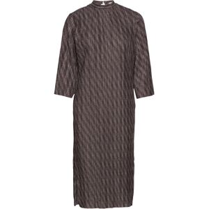 Object Objlux 2/4 Midi Dress 124 XS Patterned XS Object Objlux 2/4 Midi Dress 124 XS Patterned XS