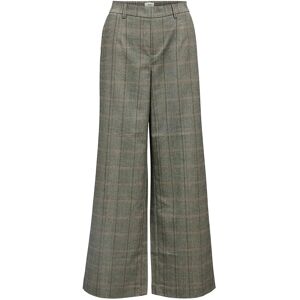 Object Objlisa Wide Pant Aop Noos 36 Grey 36 Object Objlisa Wide Pant Aop Noos 36 Grey 36