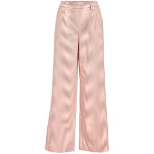 Object Objlisa Wide Pant Aop Noos 34 Red 34 Object Objlisa Wide Pant Aop Noos 34 Red 34