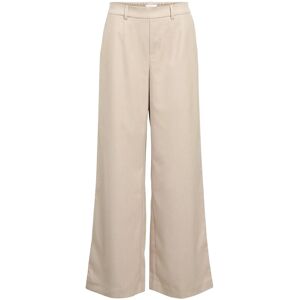 Object Objlisa Wide Pant Aop Noos 38 Beige 38 Object Objlisa Wide Pant Aop Noos 38 Beige 38
