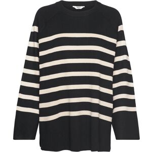 Object Objester Ls Knit Top Noos M Black M Object Objester Ls Knit Top Noos M Black M
