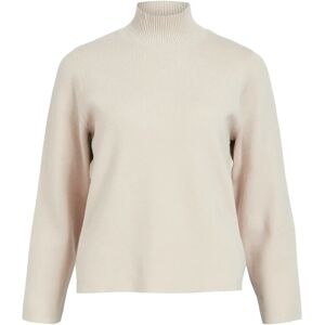 Object Objreynard High Neck Pullover Noos L Beige L Object Objreynard High Neck Pullover Noos L Beige L