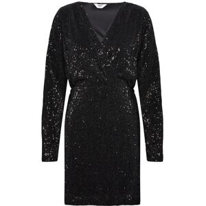 Object Objtulua L/S Short Dress 130 M Black M Object Objtulua L/S Short Dress 130 M Black M